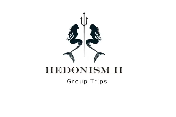 Logo for Hedonism II resort hosted group trips in Negril Jamaica