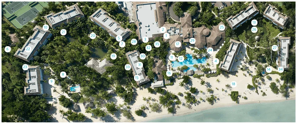 Negril Aerial Map