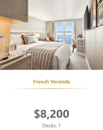 Oceania Allura French Veranda