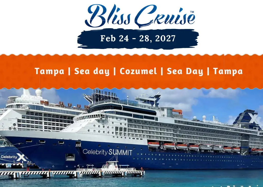 Bliss Cruise February 2027 adults only couples swinger cruise from Tampa to Cozumel with wild theme parties, ocean views, and luxury accommodations Header