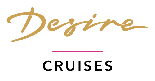 Desire Cruise logo representing couples only clothing-optional and swinger travel experiences