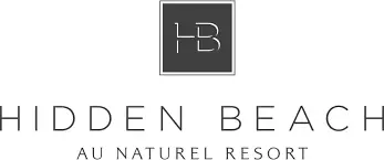 Hidden Beach Au Naturel Resort logo, adults only all inclusive nude resort in Mexico