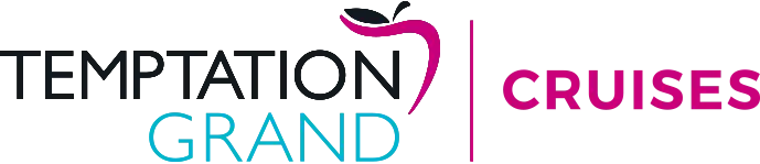 Temptation Grand Cruise logo highlighting Couples only lifestyle and swinger travel