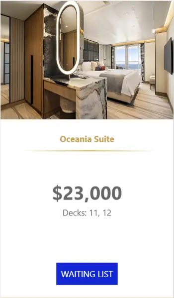 Oceania Allura Oceania Suite