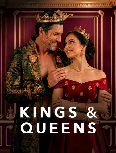 Couples dressed as royalty for Kings and Queens theme night on Desire Cruise August 2026 swinger cruise
