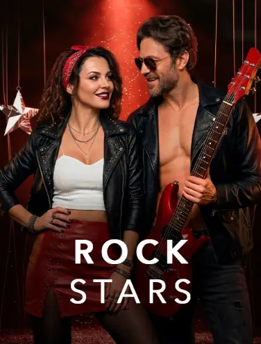 Couples dressed in edgy rock star outfits at theme night on Desire Cruise August 2026 swinger cruise